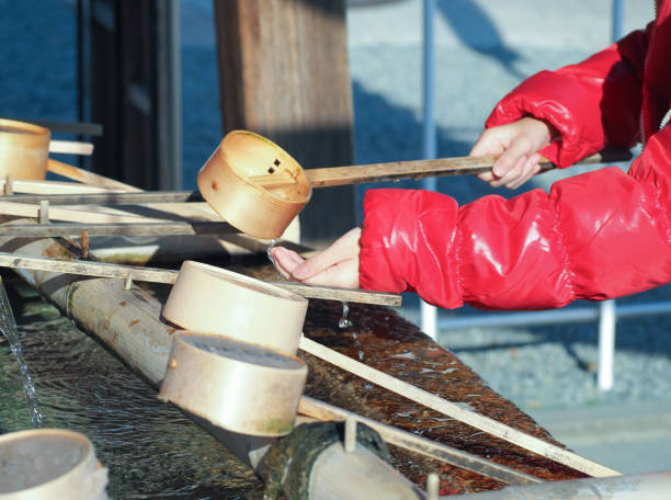 istock Hatsumoude, Original Japanese ceremony. 1191434834