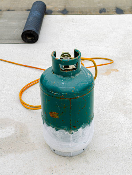 istock propane gas cylinder with ice formation that occurs during intensive use and without heating 1191434846
