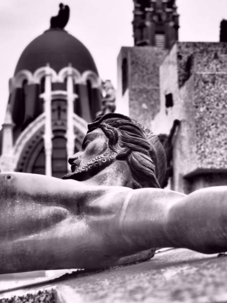 photographs taken in the cemetery of the Almudena Madrid capital of Spain