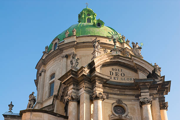 istock Dominican cathedral in Lviv, Ukraine 119143513