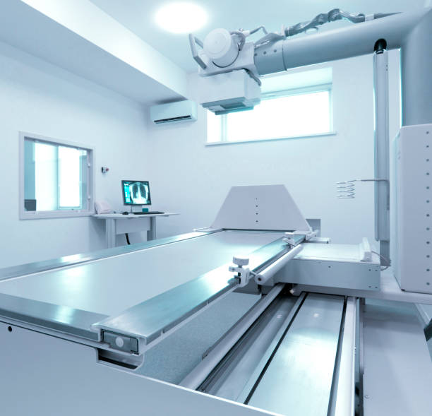 istock Light laboratory room with latest X-ray equipment 1191436074