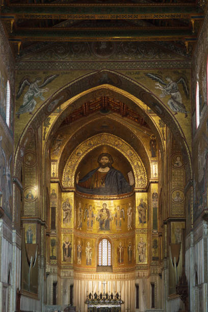 istock Mosaics in interior of Monreale Cathedral 1191436741
