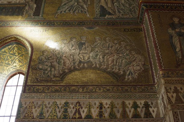 istock Mosaics in interior of Monreale Cathedral 1191437439