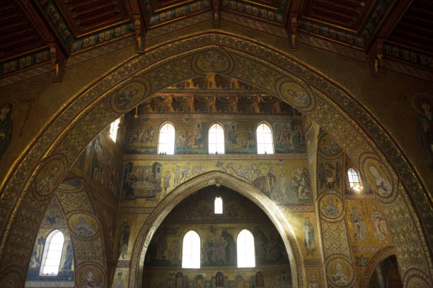 istock Mosaics in interior of Monreale Cathedral 1191437470