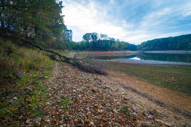istock Lake bottom in time of drought 1191446647