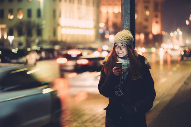 istock Girl waiting for UBER 1191448398