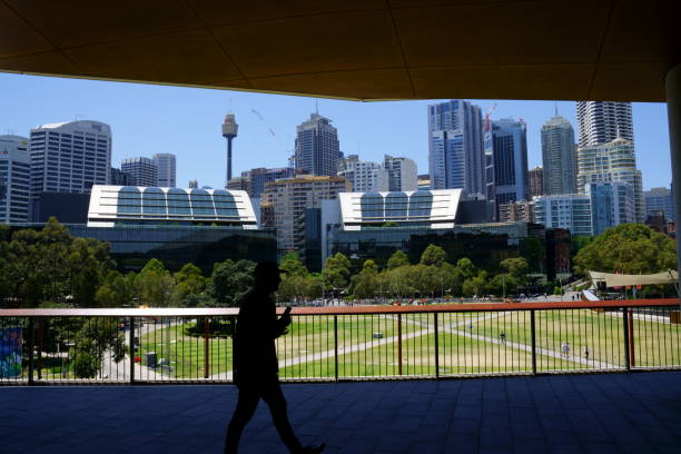 Downtown Sydney Skyscape from Convention Center