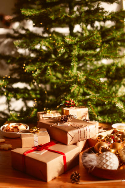 istock Christmas and new year background. 1191454215