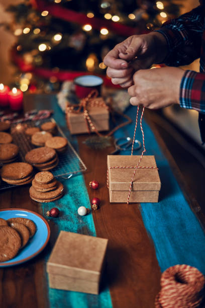 istock Fresh Baked Cookies for Christmas as a Gift 1191457545