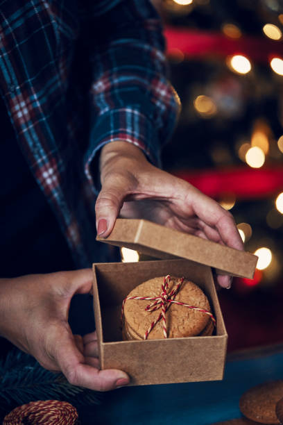 istock Fresh Baked Cookies for Christmas as a Gift 1191457562