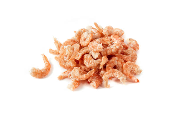 istock Group of natural and organic dried shrimp 1191460849