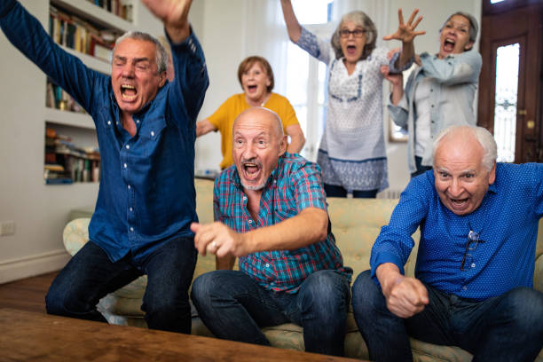istock Never to old for watching soccer 1191468714