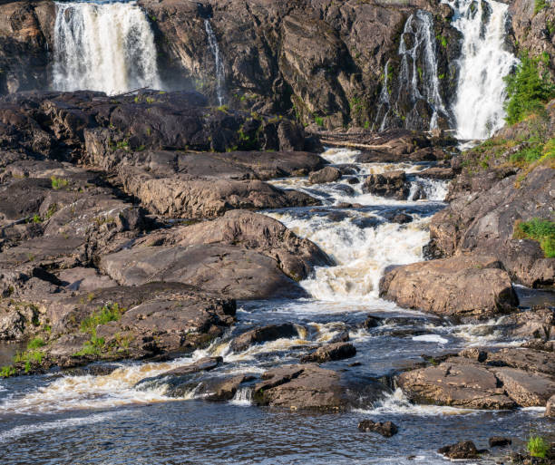 istock The huge, beautiful Haugfossen waterfall in Norway 1191473928