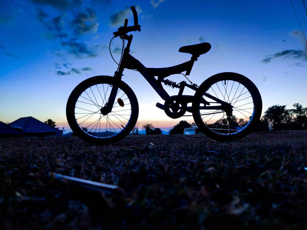 istock Bicycling under the beautiful blue sky 1191476657