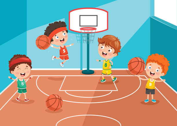 6,100+ Basketball Court Stock Illustrations, Royalty-Free Vector Graphics &  Clip Art - iStock