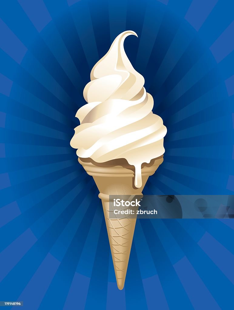 Крем мороженое - Векторная графика Мороженое роялти-фри