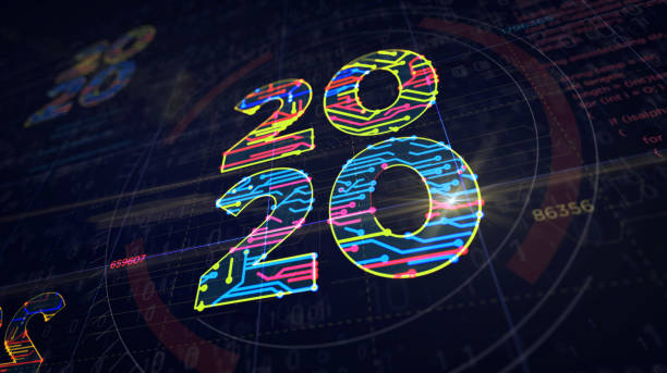 istock 2020 year number futuristic sketch 1191483262