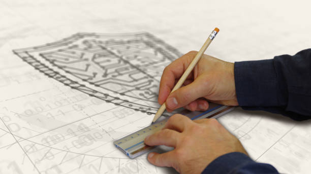 istock Cyber security with shield symbol futuristic sketch 1191483375