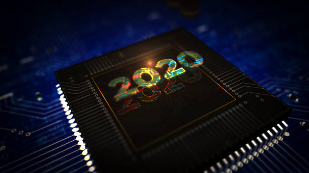 istock 2020 year number cyber style futuristic illustration 1191483779