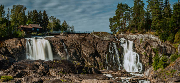 istock The huge, beautiful Haugfossen waterfall in Norway 1191486472