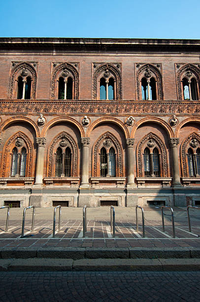 istock Public University in Milan,historic building 119149027