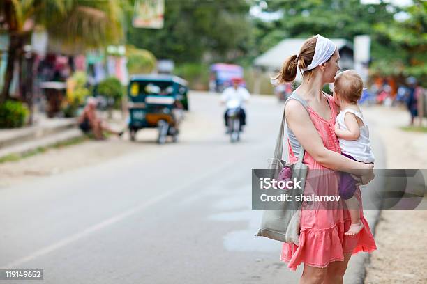 Family Travel Stock Photo - Download Image Now - Philippines, Street, Village