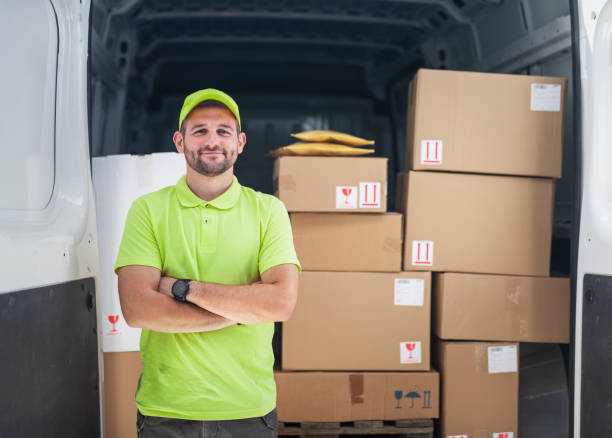 istock Portrait Of Delivery Man. 1191497391