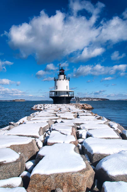 istock spring point ledge lighthouse portland maine 1191499330