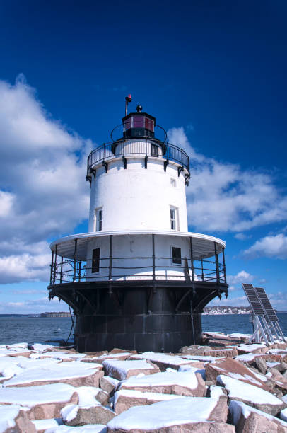 istock spring point ledge lighthouse Portland Maine 1191503007