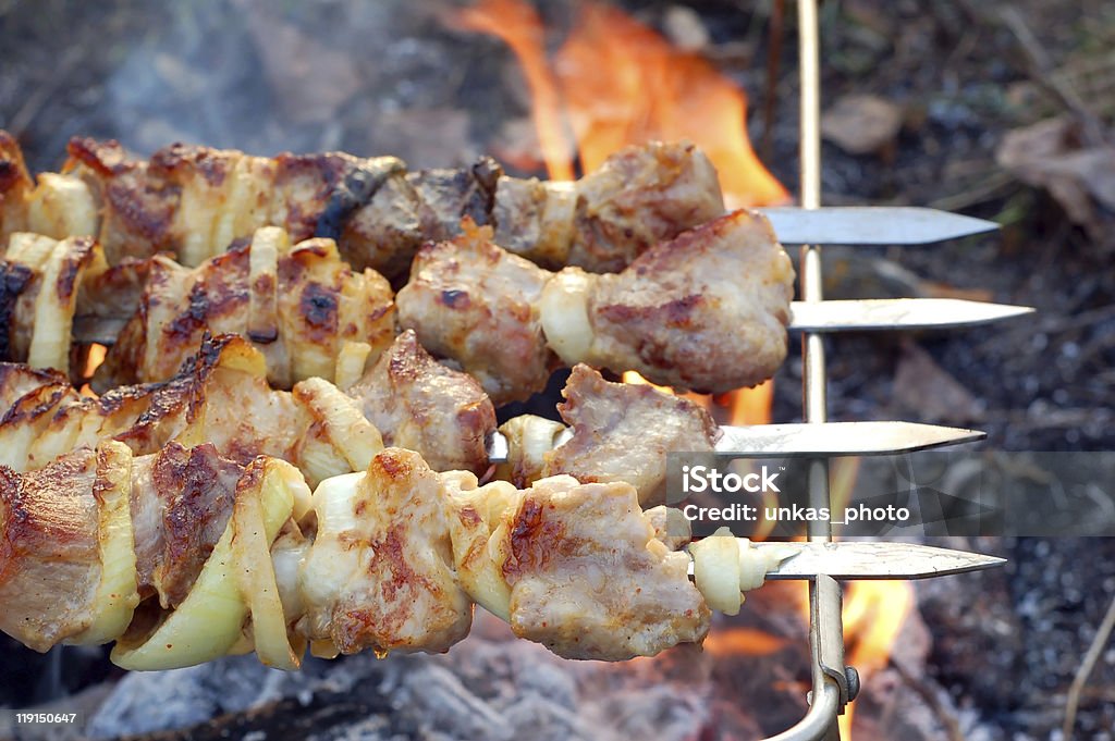 shish kebab - Royalty-free Carne Foto de stock