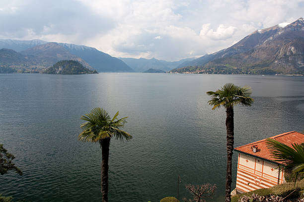istock Mountains near lake 119150903
