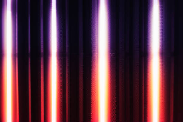 istock Vertical red and pink neon lamps background 1191511306