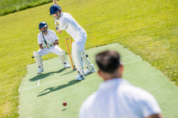 istock Cricket players on the field 1191513037
