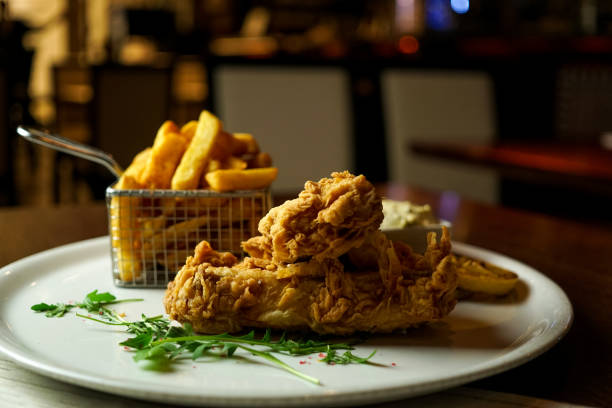 istock Chicken dish in a restaurant 1191518453