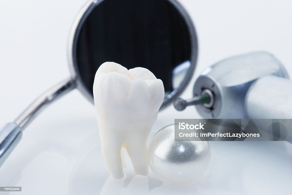 Healthy teeth concept  Blue Stock Photo