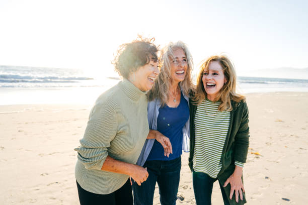 istock Laughing seniors friends 1191524796
