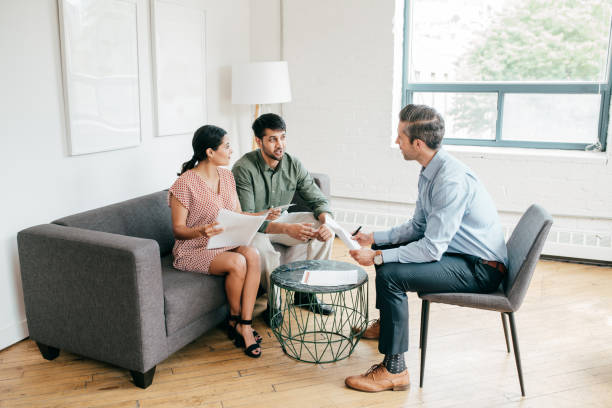 istock Financial consultation with financial advisor 1191524978