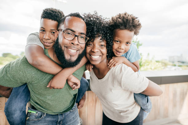 istock Happy family portrait 1191525000