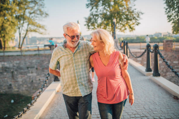 istock Walking around an old fortress 1191526266