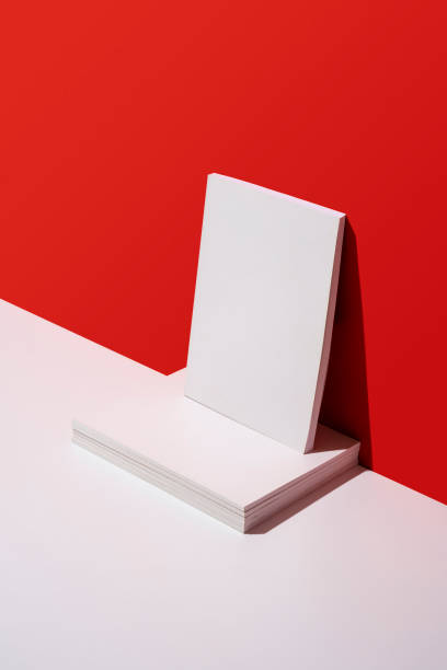 istock White blank cover magazines over red and white background 1191529220