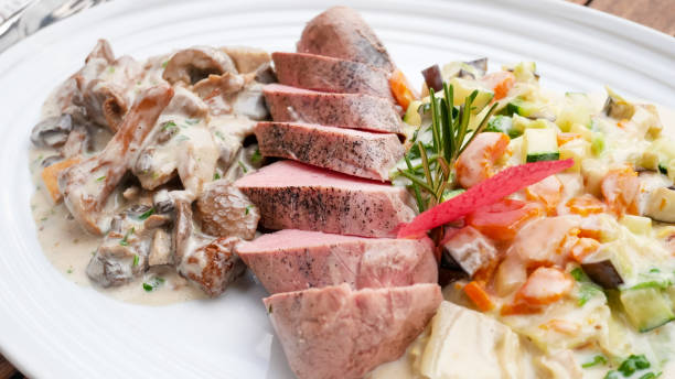 istock Chicken dish in a restaurant 1191532459