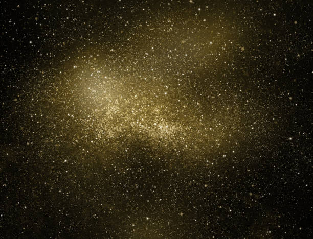 istock Night sky with stars as background 1191536583