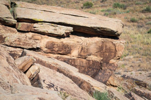 istock Petroglyphs at Petrified Forest National Park 1191545466