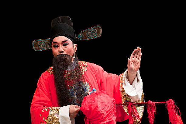 istock china opera man in red 119154933