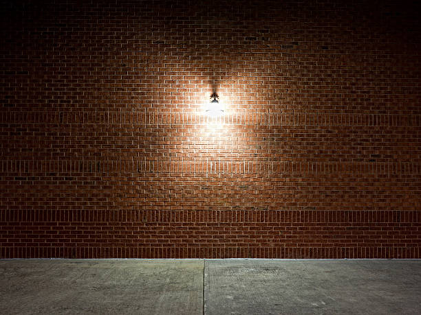 istock A street light on a brick wall 119154993