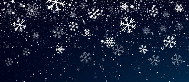 7,700+ Snow Flakes Overlay Stock Illustrations, Royalty-Free Vector ...