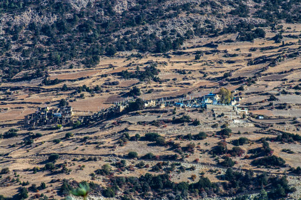 istock Local village on hill, Pisang, Napal 1191563679