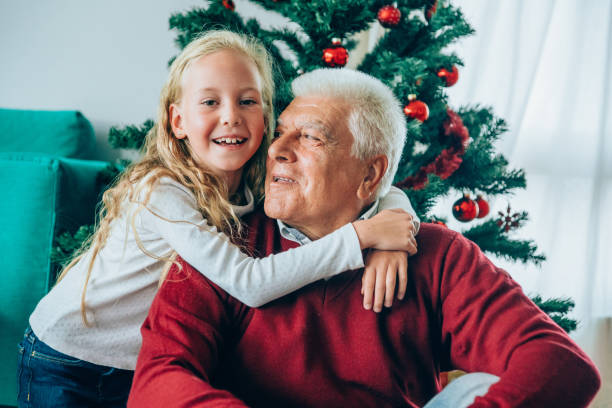 istock Christmas with grandpa! 1191567831