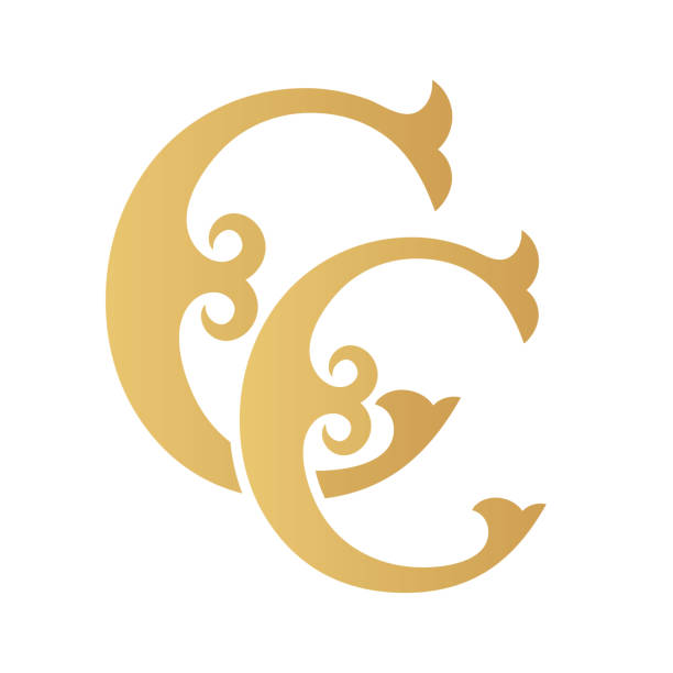 Cc Monogram Script 220+ Cc Monogram Stock Photos, Pictures & Royalty-Free Images - iStock