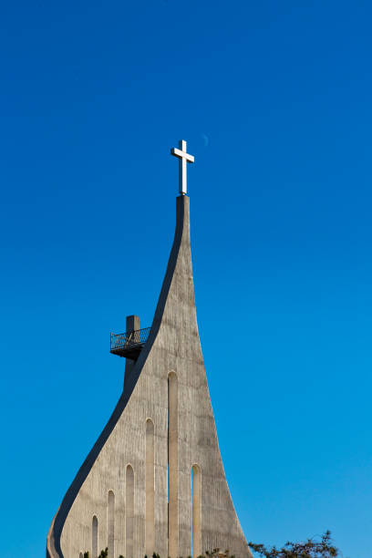istock Church building in winter 1191571485
